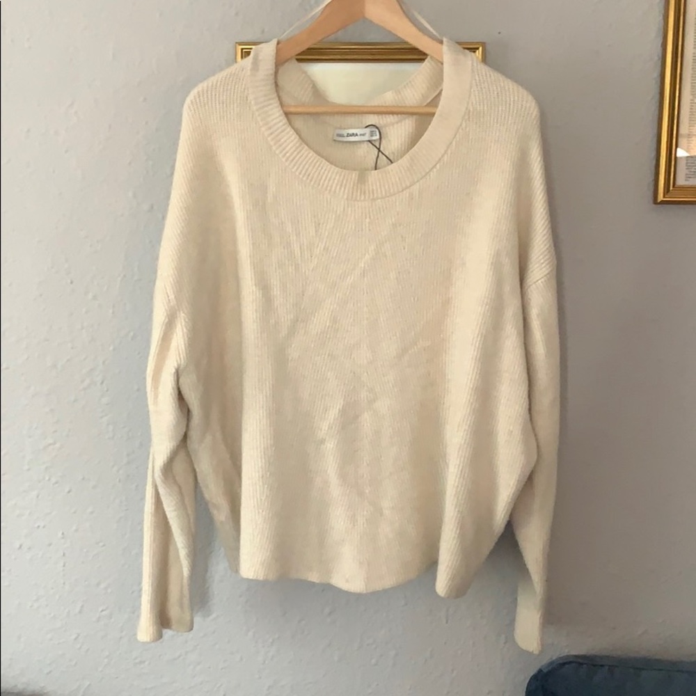 Zara cream sweater